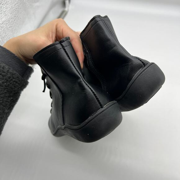 Ankle Boots Round Toe Casual Comfortable Lightweight Side Zipper Size 9US /40CN - Picture 5 of 9